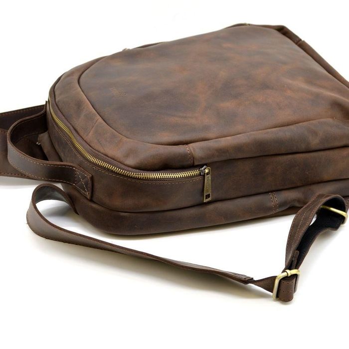 Шкіряний рюкзак TARWA rc-3072-3md Коричневий купити недорого в Ти Купи