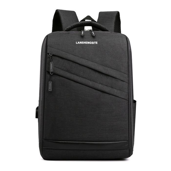 Черный городской рюкзак с USB 960-1 купить недорого в Ты Купи