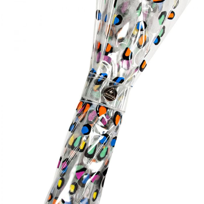 Жіноча механічна парасолька-тростина Fulton Birdcage-2 L042 Candy Leopard (Цукерковий леопард) купити недорого в Ти Купи