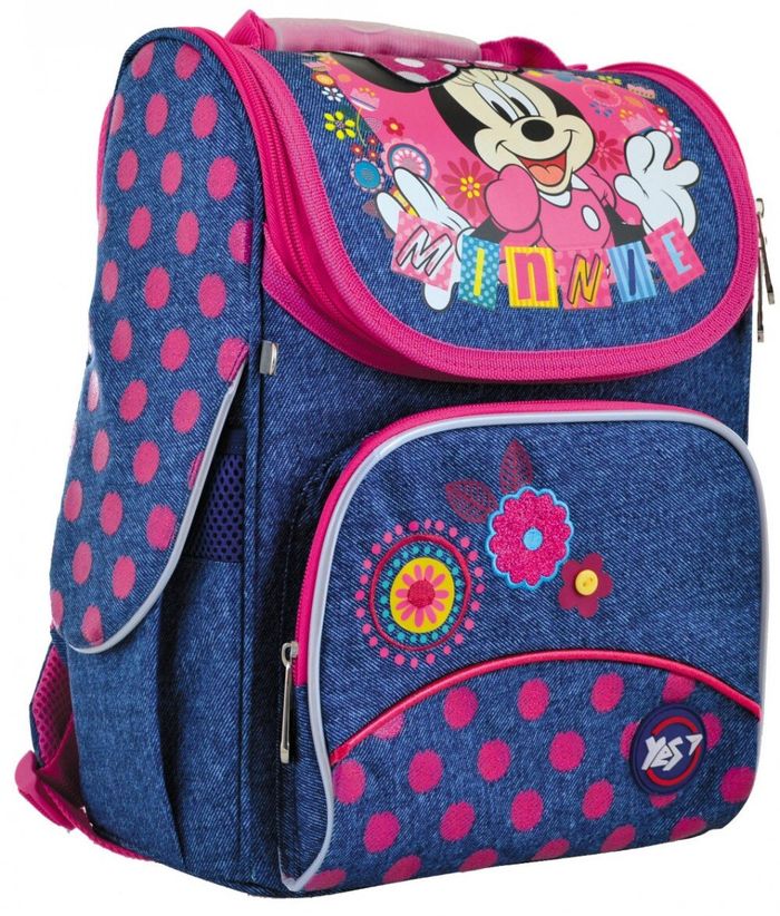 Школьный каркасный ранец YES H-11 «Minnie» 12 л (556140) купить недорого в Ты Купи