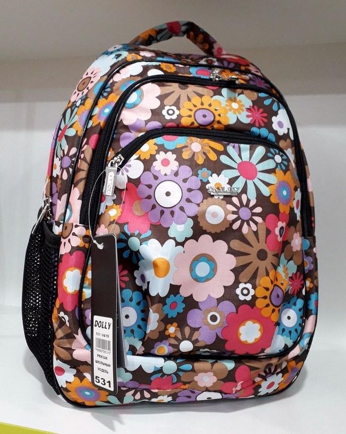 Рюкзак шкільний Dolly-531 Коричневий купити недорого в Ти Купи