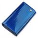 Жіночий шкіряний гаманець ST Leather 18432 (S9001A) Синій купити недорого в Ти Купи