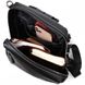 Молодіжна жіноча шкіряна сумка-рюкзак Vintage 22314, Чорний