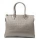 Женская кожаная сумка ALEX RAI 1561 grey croco