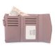 Женский кожаный кошелек Classik DR. BOND WN-23-18 pink-purple