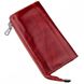 Червоний жіночий шкіряний гаманець SHVIGEL 16185