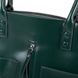 Женская зеленая кожаная сумка ALEX RAI 9-01 8776 dark-green