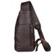 John McDee JD4004c шкіряний коричневий рюкзак