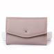 Шкіряний жіночий гаманець Classik DR. BOND WN-23-18 pink-purple