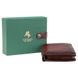 Шкіряний чоловічий гаманець Visconti AT62 Hector c RFID (Burnish Tan)