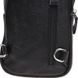 Шкіряний чоловічий рюкзак Borsa Leather K15026-black