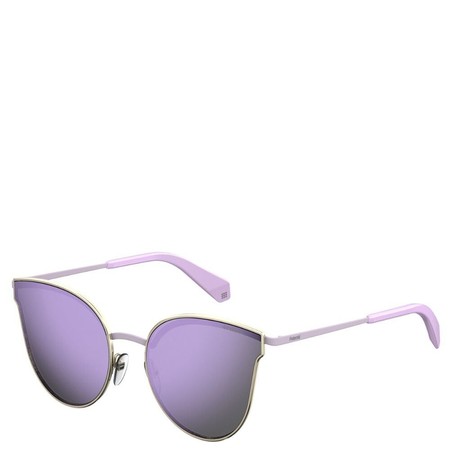 Женские зеркальные поляризационные солнцезащитные очки POLAROID p4056s-3yg58mf купить недорого в Ты Купи