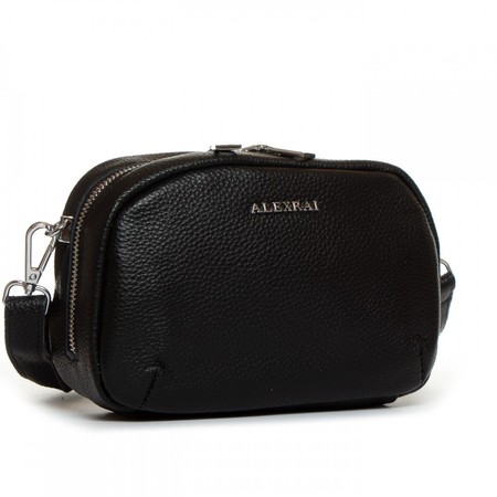 Жіноча шкіряна сумка ALEX RAI 99107 black купити недорого в Ти Купи