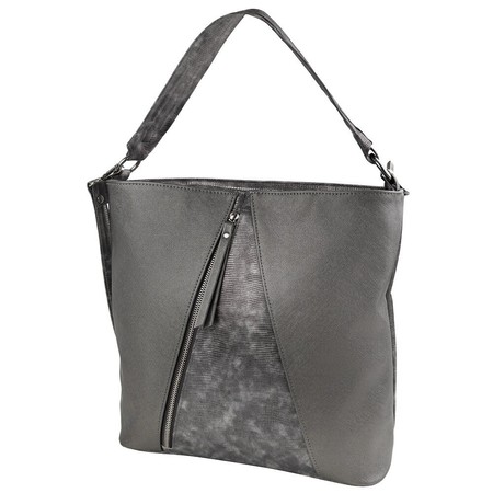 Женская сумочка из кожзама LASKARA LK-10252-silver-snake купить недорого в Ты Купи
