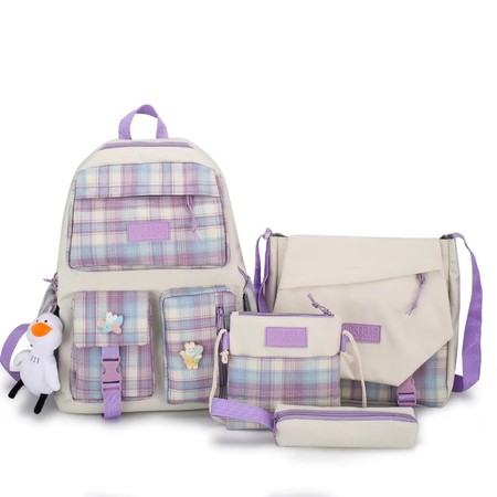 Молодежный набор 4 в 1 рюкзак, сумка, клатч и косметичка XPS8670-2 купить недорого в Ты Купи