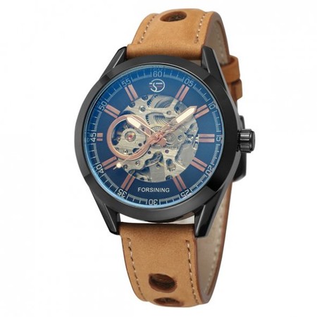 Чоловічий наручний годинник скелетон Forsining Torres (1158) купити недорого в Ти Купи
