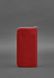 Шкіряне чоловіче портмоне на блискавці 6.1 червоне BN-PM-6-1-RED