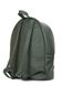 Стильный городской кожаный рюкзак Poolparty backpack-leather-darkgreen