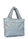 Дута жіноча сумочка Poolparty fluffy-grey, серый
