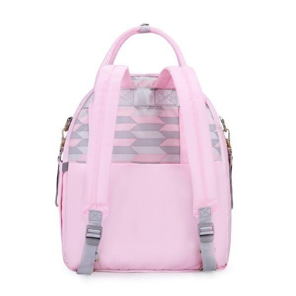 Сумка-рюкзак для мамы розовая MOMMORE (0090208A012) купить недорого в Ты Купи