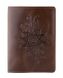 Кожаная обложка на паспорт HiArt PC-01 Mehendi Classic оливковая Оливковый купить недорого в Ты Купи