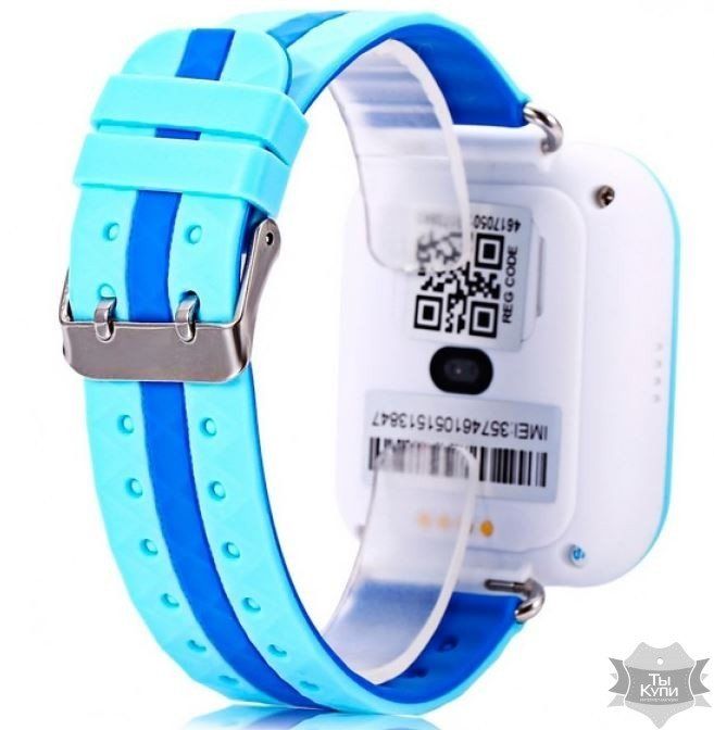 Детские смарт-часы UWatch Smart Q750 Blue (9014) купить недорого в Ты Купи