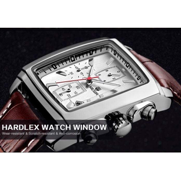 Чоловічий наручний годинник MEGIR MATRIX тисяча сорок три купити недорого в Ти Купи