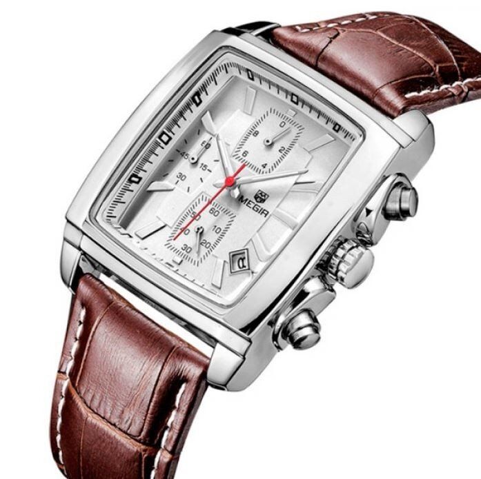 Чоловічий наручний годинник MEGIR MATRIX тисяча сорок три купити недорого в Ти Купи