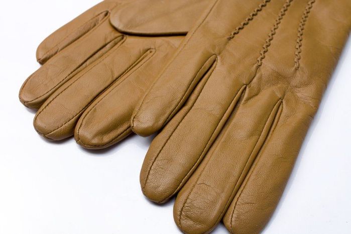 Жіночі рукавички з натуральної шкіри Shust Gloves 812 купити недорого в Ти Купи