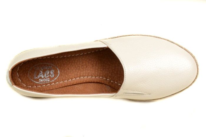 Розмір 41 - Бежеві жіночі туфлі зі шкіри Lacs 30820 beige купити недорого в Ти Купи