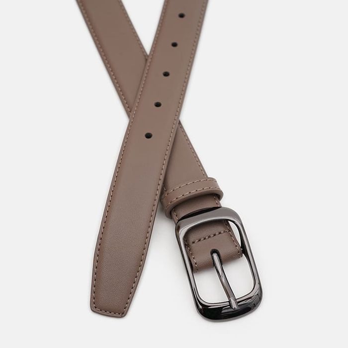 Женский кожаный ремень Borsa Leather CV1ZK-158t-taupe купить недорого в Ты Купи