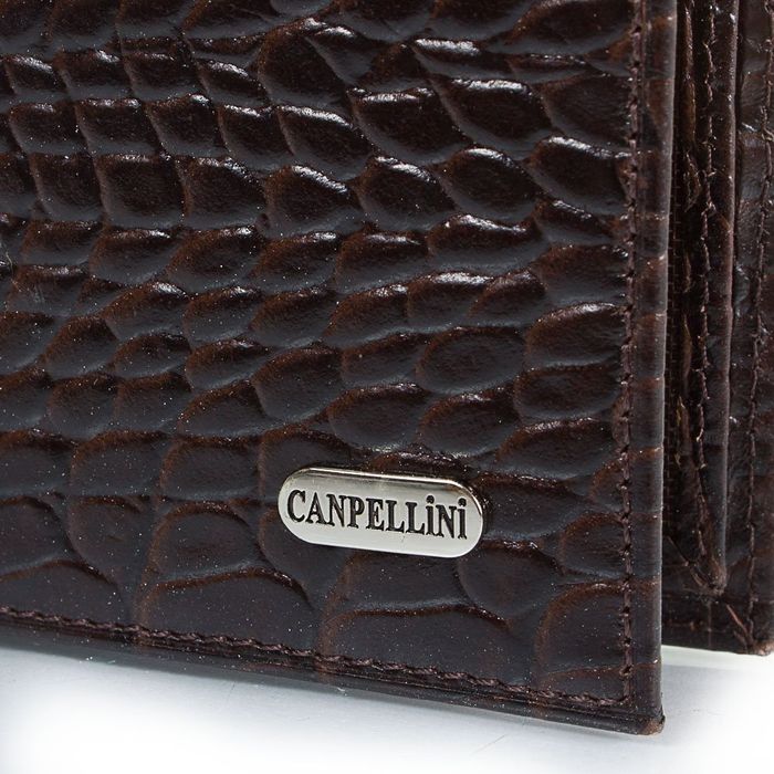 Чоловічий гаманець зі шкіри CANPELLINI SHI1044-11 купити недорого в Ти Купи