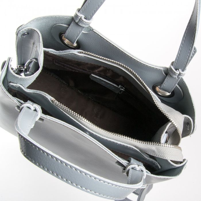 Жіноча шкіряна сумка ALEX RAI 07-02 +1546 l-grey купити недорого в Ти Купи