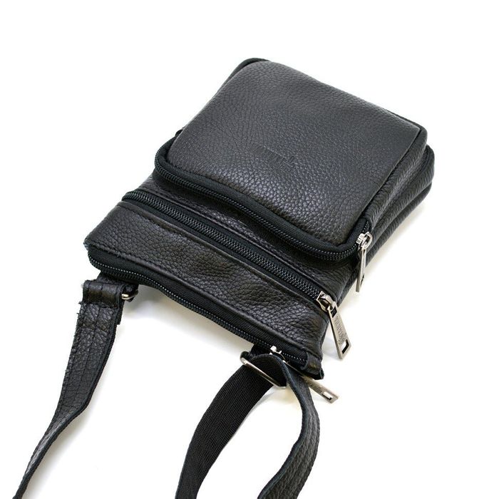 Мужская кожаная сумка TARWA fa-1342-3md Черный купить недорого в Ты Купи