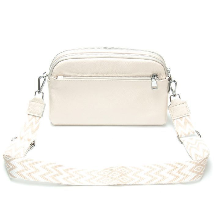 Жіночий молодіжний шкіряний клатч ALEX RAI 99092 l.beige купити недорого в Ти Купи