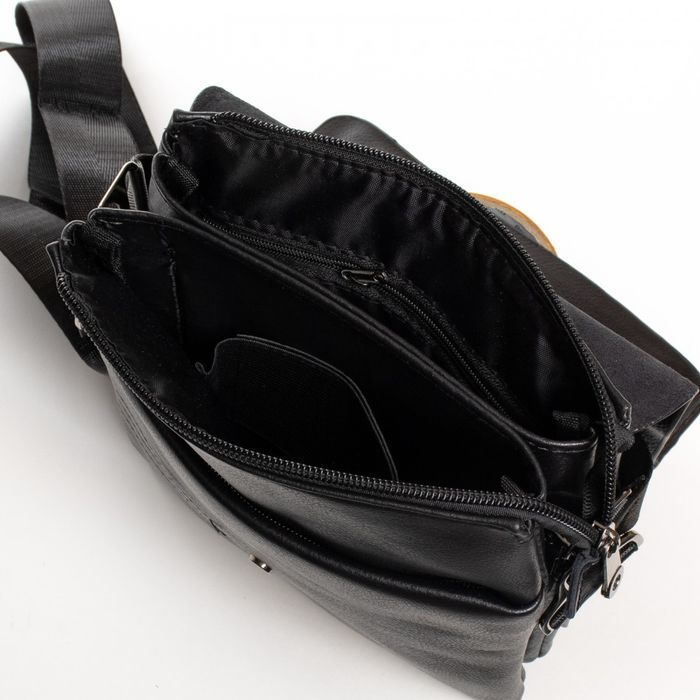 Чоловіча сумка планшет DR. BOND GL 205-2 black купити недорого в Ти Купи