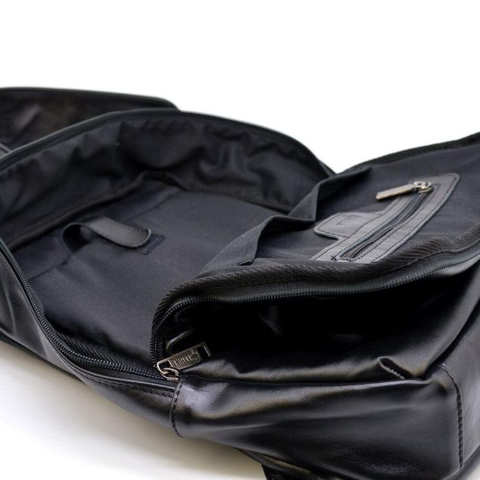 Шкіряний рюкзак TARWA ga-7280-3md Чорний купити недорого в Ти Купи
