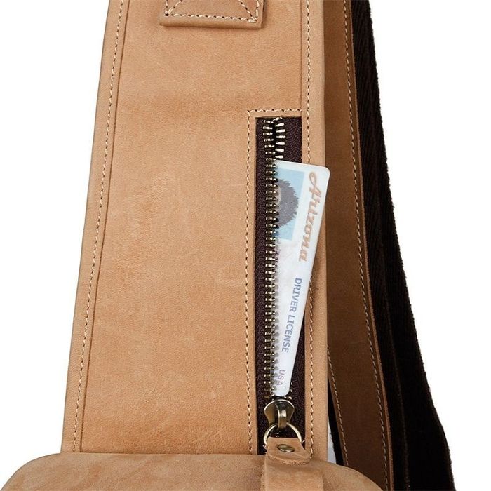 Жіночий шкіряний рюкзак на одне плече John McDee 1062R купити недорого в Ти Купи
