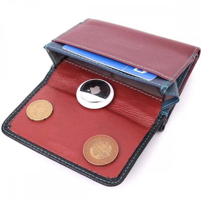 Жіночий комбінований шкіряний гаманець ST Leather 22497 купити недорого в Ти Купи