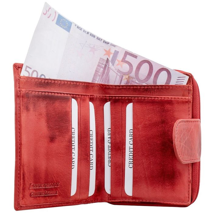 Шкіряний гаманець жіночий LINDENMANN (Лінденман) FARE91102-030 купити недорого в Ти Купи