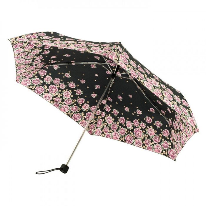 Механический женский зонт Fulton Superslim-2 L553 Rose Parade (Парад роз) купить недорого в Ты Купи
