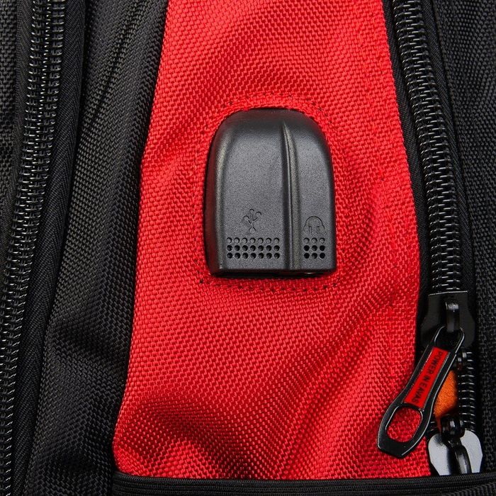 Городской рюкзак для ноутбука с USB Power In Eavas 8210 red купить недорого в Ты Купи