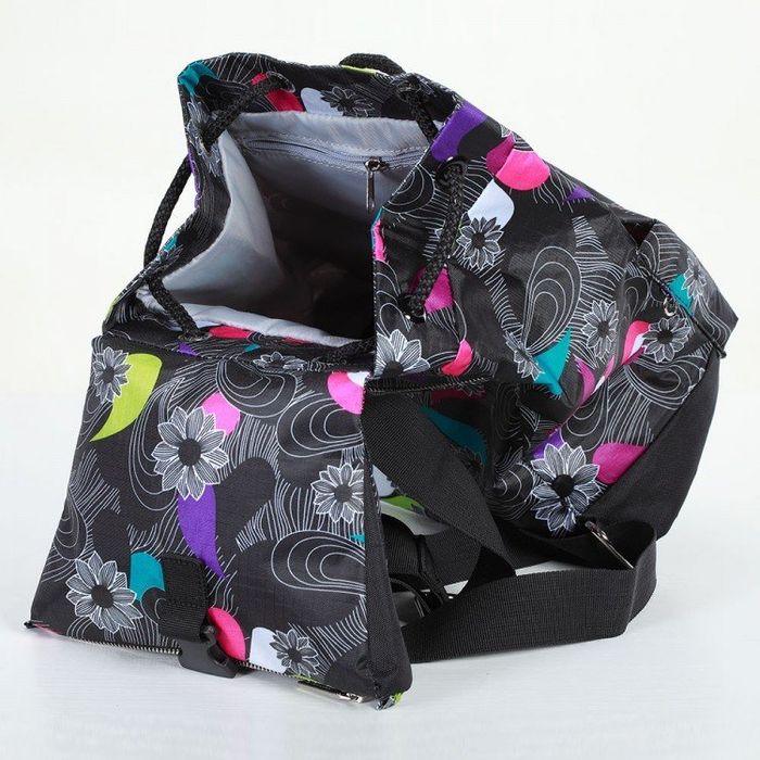 Міський рюкзак Dolly з непромокаючої тканини 363 чорний купити недорого в Ти Купи