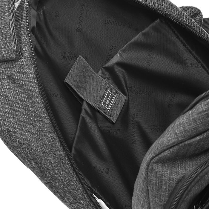 Мужской рюкзак под ноутбук Ricco Grande 1fn77170-grey купить недорого в Ты Купи
