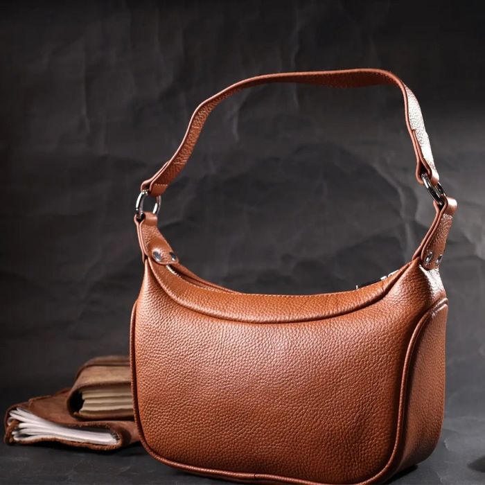 Молодежная женская кожаная сумка через плечо Vintage 22413 купить недорого в Ты Купи