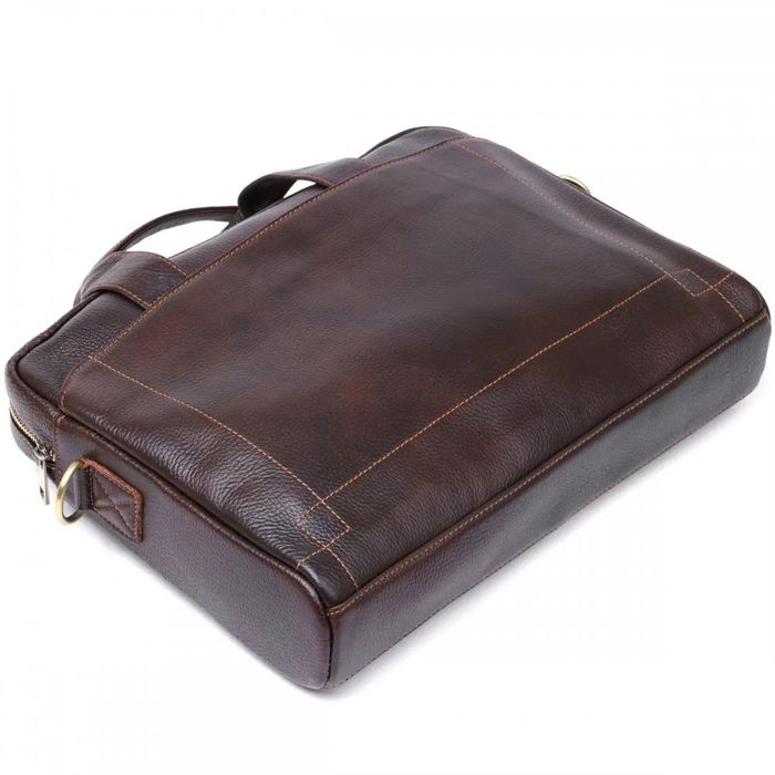 Кожаная сумка-портфель Vintage 20679 купить недорого в Ты Купи