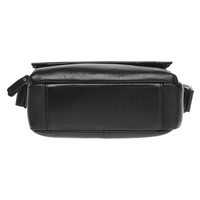 Мужская кожаная сумка Borsa Leather K18877-black купить недорого в Ты Купи