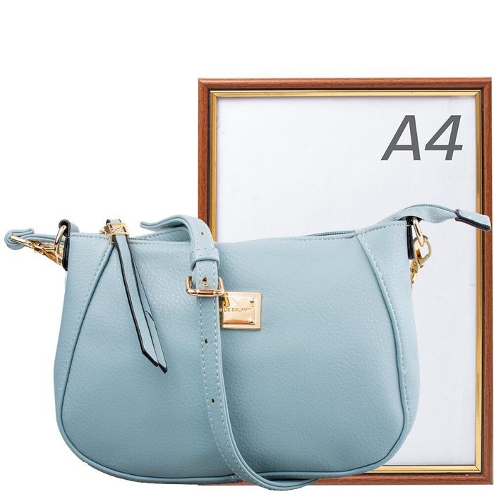 Жіноча сумка-клатч зі шкірозамінника AMELIE GALANTI a976116-l.blue купити недорого в Ти Купи
