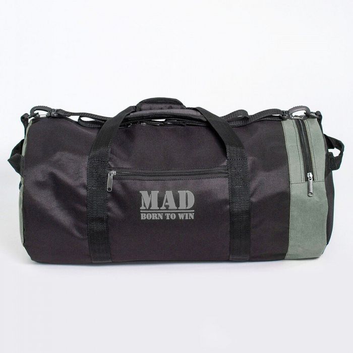 Спортивная сумка зеленая с черным MAD 40L s4l8090 купить недорого в Ты Купи