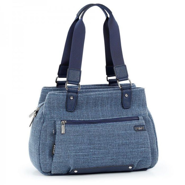 Жіноча міська сумка Dolly 479 темно-синя купити недорого в Ти Купи